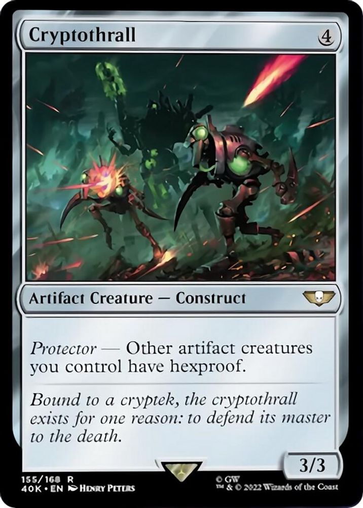Cryptothrall · 155 · Universes Beyond: Warhammer 40,000 · Non-foil