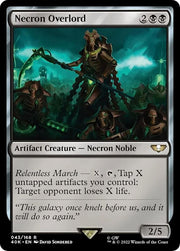 Necron Overlord · 43 · Universes Beyond: Warhammer 40,000 · Non-foil