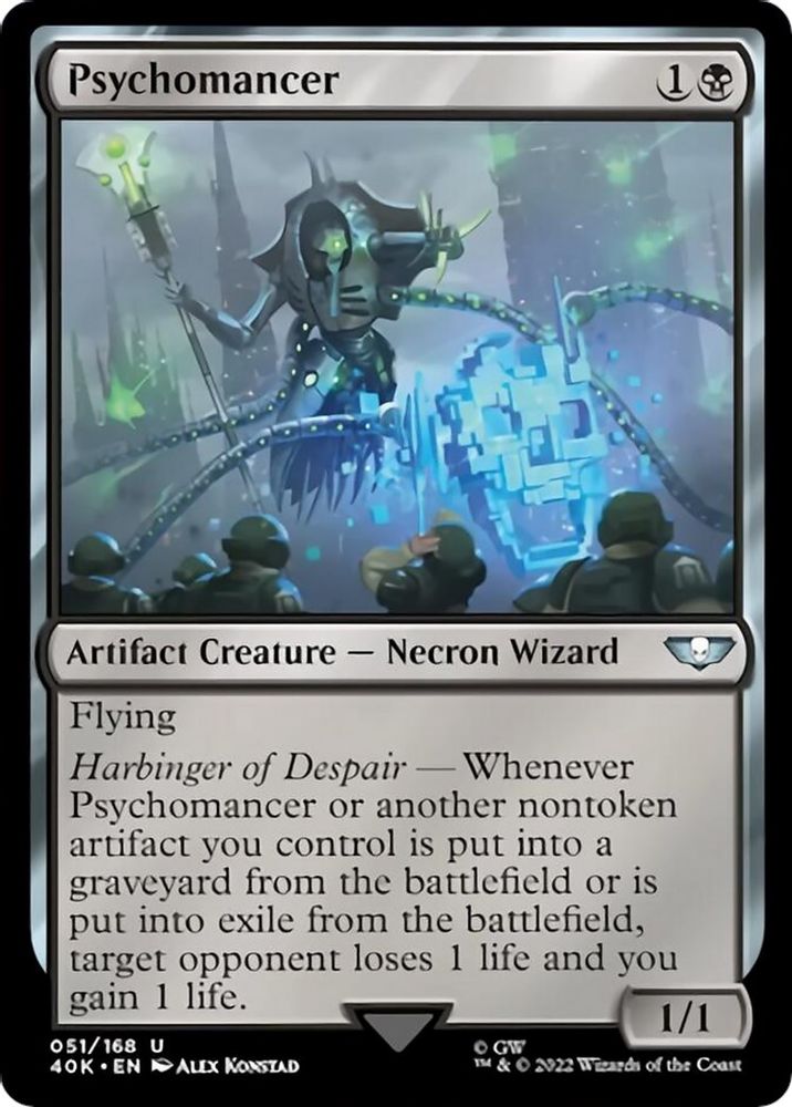 Psychomancer · 51 · Universes Beyond: Warhammer 40,000 · Non-foil