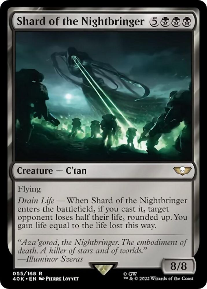 Shard of the Nightbringer · 55 · Universes Beyond: Warhammer 40,000 · Non-foil
