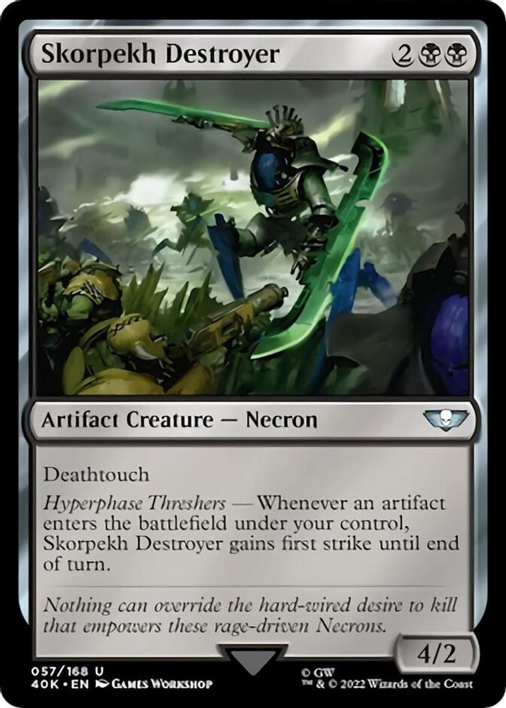 Skorpekh Destroyer · 57 · Universes Beyond: Warhammer 40,000 · Non-foil