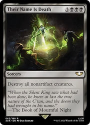 Their Name Is Death · 62 · Universes Beyond: Warhammer 40,000 · Non-foil