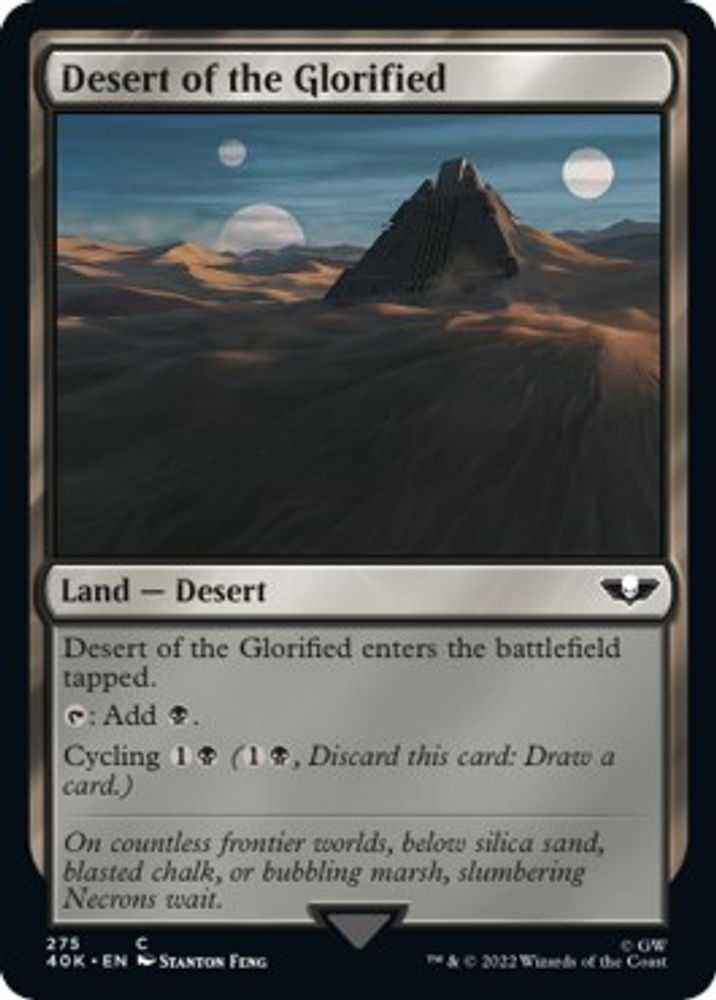 Desert of the Glorified · 275 · Universes Beyond: Warhammer 40,000 · Non-foil