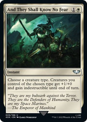 And They Shall Know No Fear · 9 · Universes Beyond: Warhammer 40,000 · Non-foil