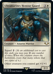 Ultramarines Honour Guard · 18 · Universes Beyond: Warhammer 40,000 · Non-foil