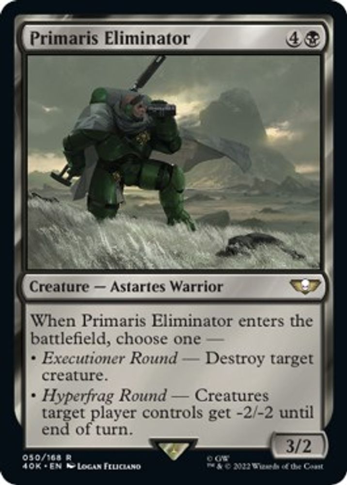 Primaris Eliminator · 50 · Universes Beyond: Warhammer 40,000 · Non-foil