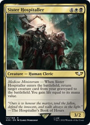Sister Hospitaller · 141 · Universes Beyond: Warhammer 40,000 · Non-foil
