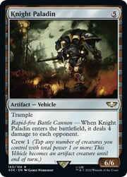 Knight Paladin · 160 · Universes Beyond: Warhammer 40,000 · Non-foil