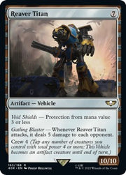 Reaver Titan · 163 · Universes Beyond: Warhammer 40,000 · Non-foil