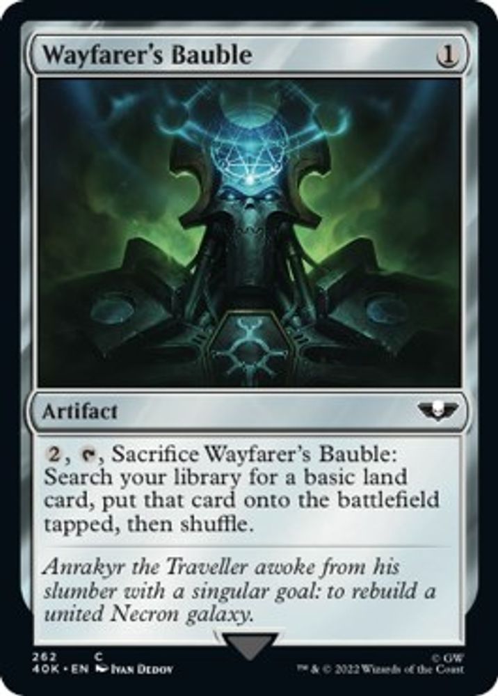 Wayfarer's Bauble (262) · 262 · Universes Beyond: Warhammer 40,000 · Non-foil