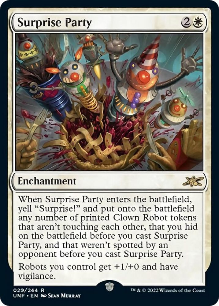 Surprise Party · 29 · Unfinity · Foil