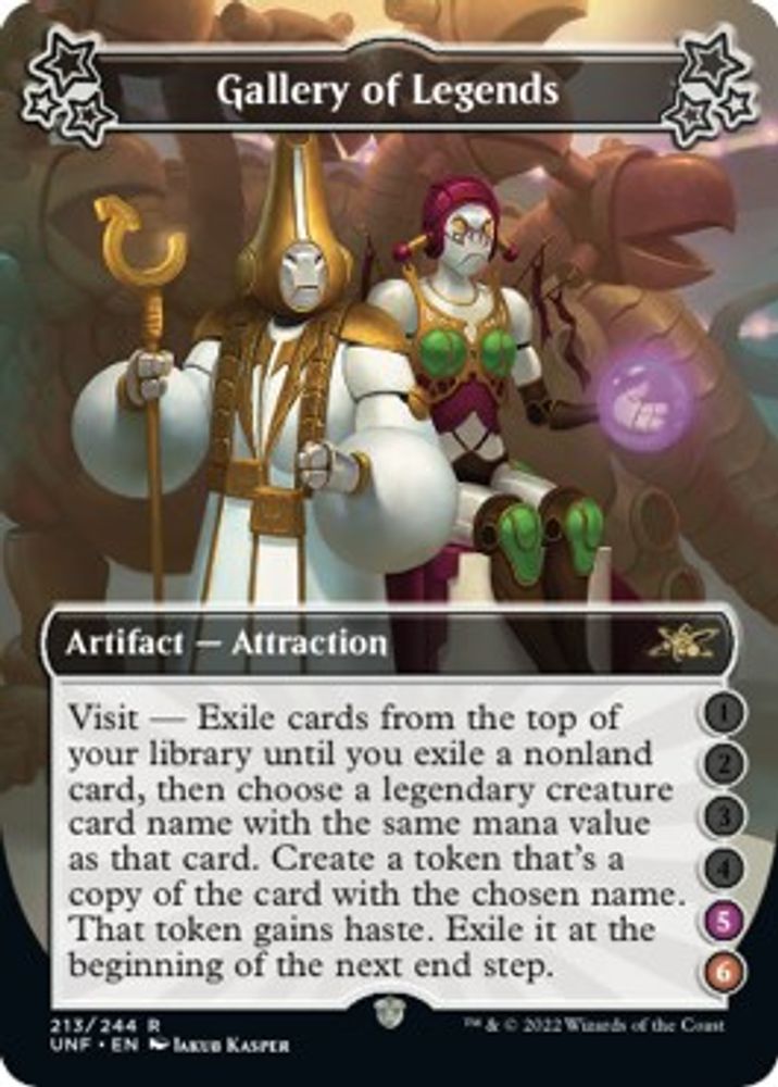 Gallery of Legends (5-6) · 213 · Unfinity · Non-foil