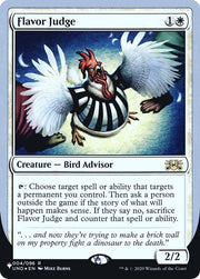 Flavor Judge · 004/096 · The List Reprints · Foil