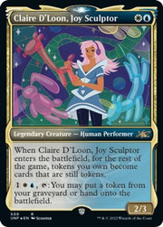 Claire D'Loon, Joy Sculptor (Showcase) · 509 · Unfinity · Galaxy Foil