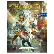 D&D 5E: Adventures in the Household Core Rulebook - Fantasy-themed D&D 5E core rulebook with colorful cover art featuring a small armored warrior and household objects as.