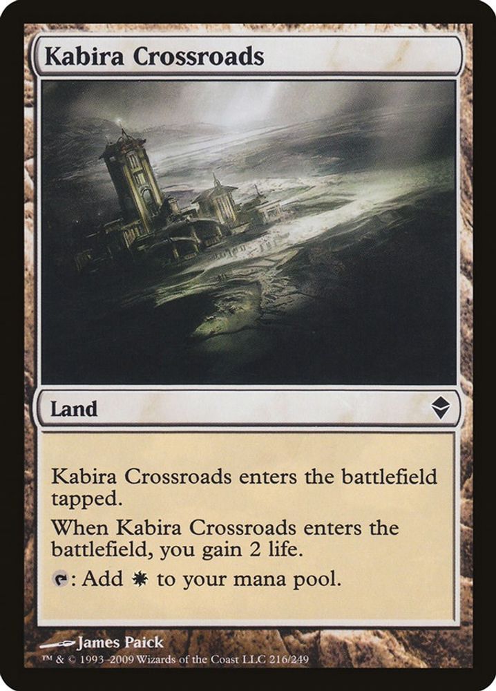Kabira Crossroads · 216 · Zendikar · Foil