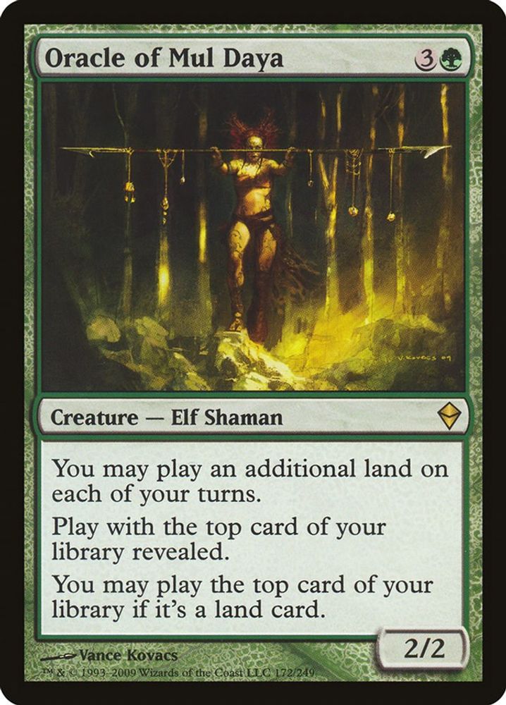 Oracle of Mul Daya · 172 · Zendikar · Non-foil