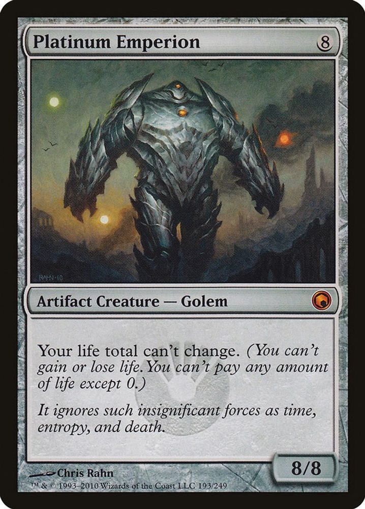 Platinum Emperion · 193 · Scars of Mirrodin · Non-foil
