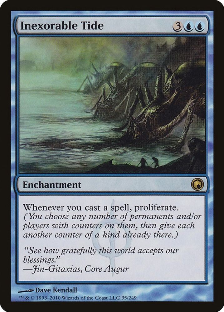 Inexorable Tide · 35 · Scars of Mirrodin · Non-foil