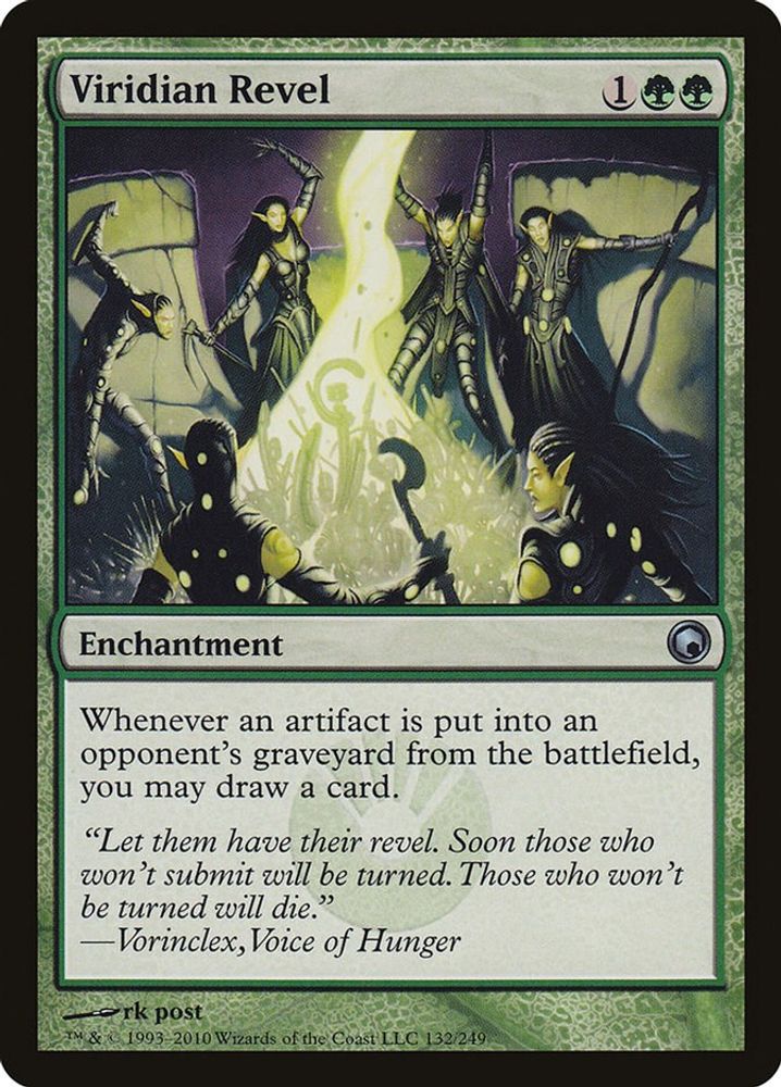 Viridian Revel · 132 · SOM · Non-foil