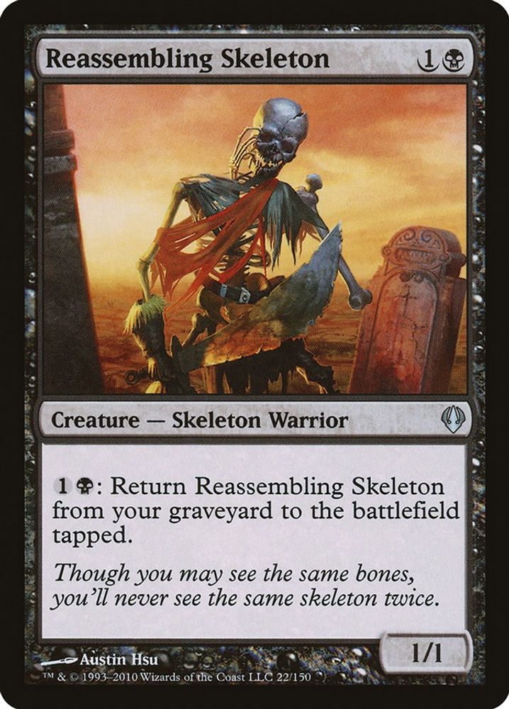 Reassembling Skeleton · 22 · ARC · Non-foil