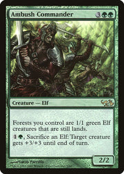 Ambush Commander · 1 · Duel Decks: Elves vs. Goblins · Foil