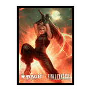 UltraPro Sleeves: MTG - Universes Beyond Final Fantasy - Commander A - The Gathering and Final Fantasy logos.
