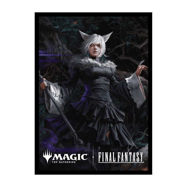 UltraPro Sleeves: MTG - Universes Beyond Final Fantasy - Commander B - The Gathering and Final Fantasy logos at bottom.