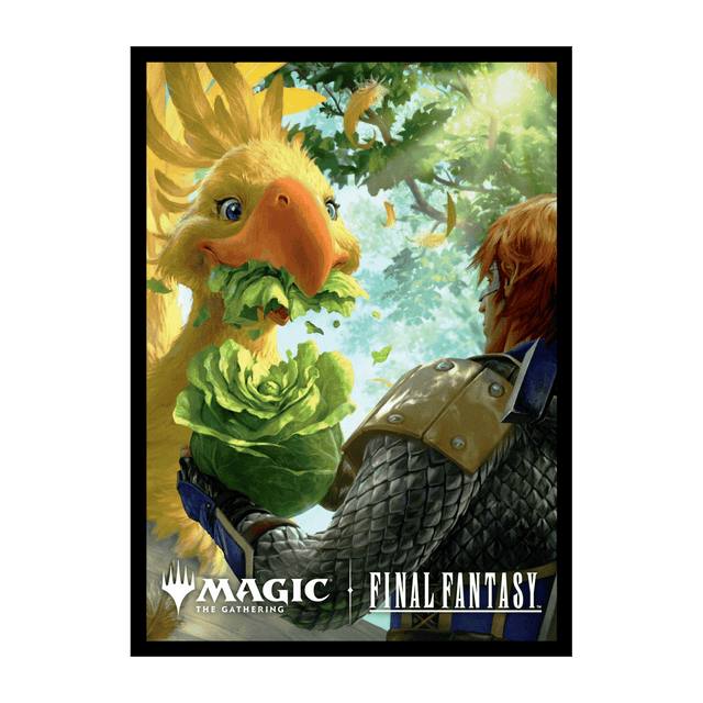 UltraPro Sleeves: MTG - Universes Beyond Final Fantasy - V8 - The Gathering and Final Fantasy logos.