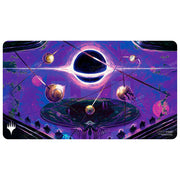 Ultra Pro Playmat: Magic the Gathering: Edge of Eternities - Sothera, the Supervoid - Rectangular playmat with vibrant purple and blue cosmic design featuring planetary orbs around a central black void, Magic.