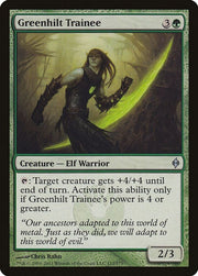 Greenhilt Trainee · 112 · NPH · Non-foil
