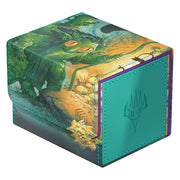 Ultimate Guard Sidewinder 100+ Xenoskin Deckcase: Lorwyn Eclipsed - Mutable Explorer - The Gathering logo on one side.