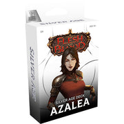 Flesh and Blood: Silver Age Chapter 2 Deck - Azalea - Flesh and Blood Silver Age Deck Azalea box featuring a female warrior with dark hair and bronze armor on a white background.