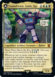 Soundwave, Sonic Spy · 14 · Universes Beyond: Transformers · Non-foil