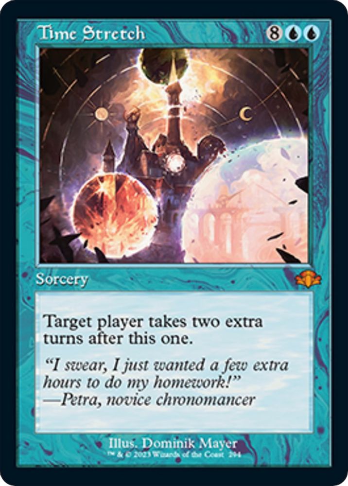 Time Stretch (Retro Frame) · 294 · Dominaria Remastered · Non-foil