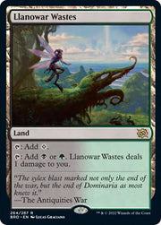 Llanowar Wastes · 264 · The Brothers' War · Non-foil