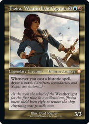 Jhoira, Weatherlight Captain (Retro Frame) · 126 · Commander: The Brothers' War · Non-foil