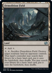 Demolition Field · 260 · The Brothers' War · Non-foil