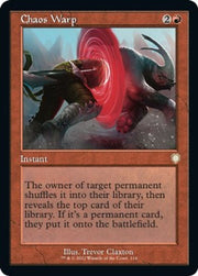 Chaos Warp (Retro Frame) · 114 · Commander: The Brothers' War · Non-foil