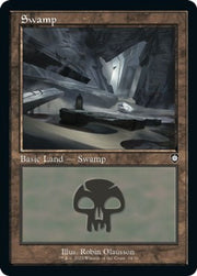 Swamp (34) (Retro Frame) · 34 · Commander: The Brothers' War · Non-foil