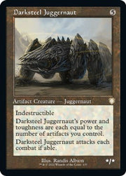 Darksteel Juggernaut (Retro Frame) · 137 · Commander: The Brothers' War · Non-foil