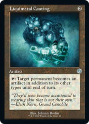 Liquimetal Coating · 28 · The Brothers' War: Retro Frame Artifacts · Non-foil