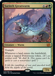 Sarinth Greatwurm · 220 · The Brothers' War · Non-foil