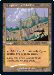 Temple of the False God · 11 · P30A · Foil