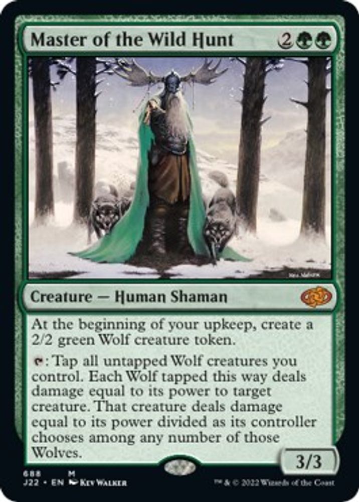 Master of the Wild Hunt · 688 · J22 · Non-foil