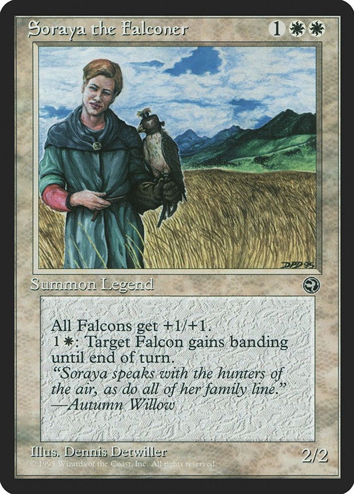 Soraya the Falconer · 18 · HML · Non-foil