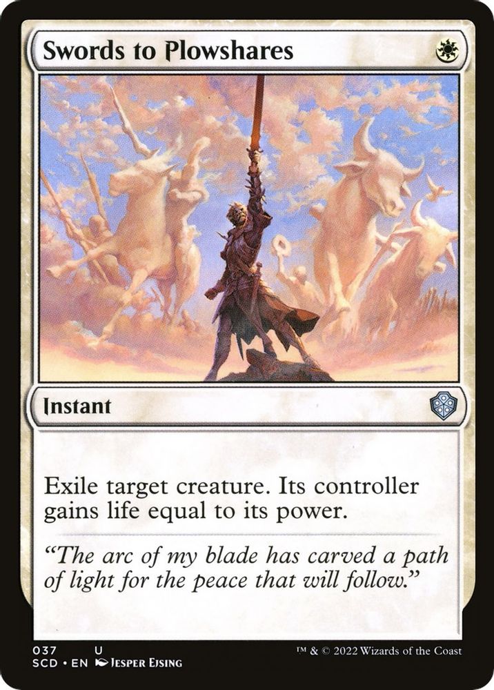 Swords to Plowshares · 37 · SCD · Non-foil