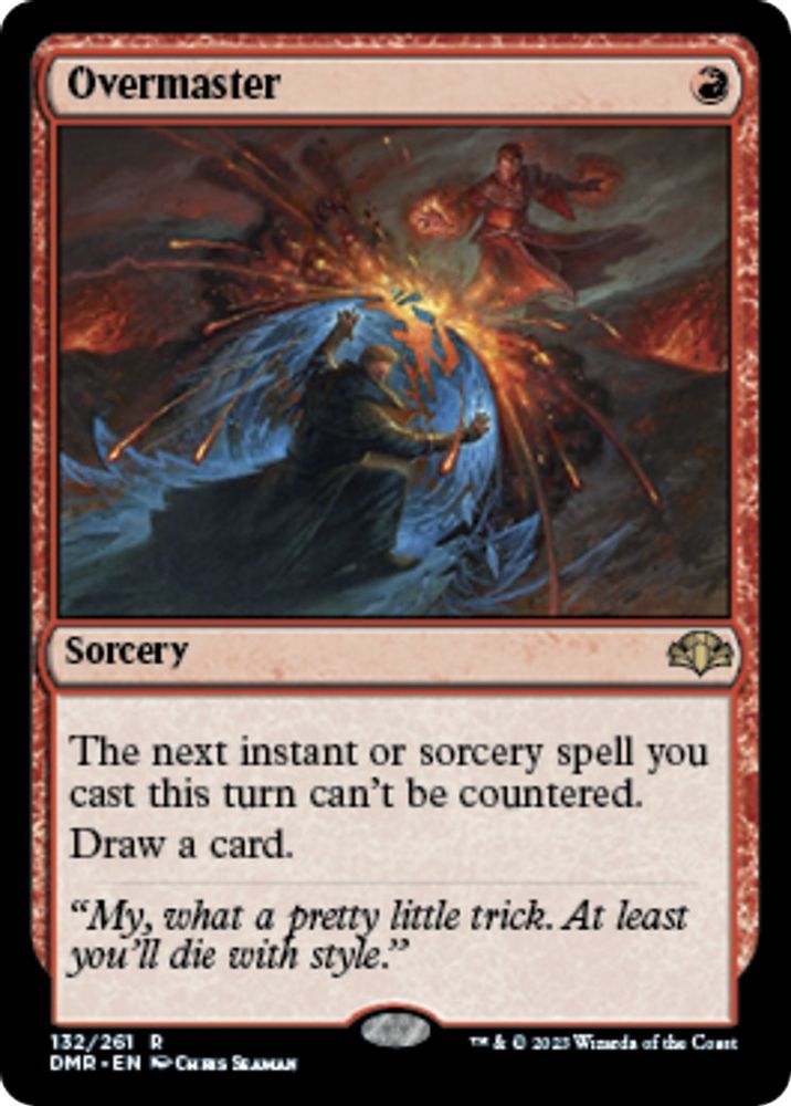 Overmaster · 132 · DMR · Non-foil