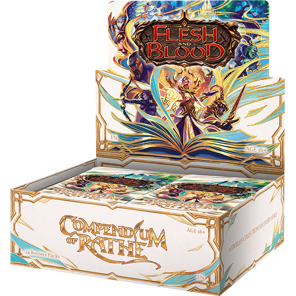 Flesh and Blood TCG Compendium of Rathe Booster Box Flesh and Blood TCG Compendium of Rathe Booster Box