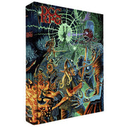 Dungeon Crawl Classics Core Rulebook, William McAusland Cover (PREORDER) - Dungeon Crawl Classics Core Rulebook with dark fantasy cover art featuring glowing green and orange mystical figures and.